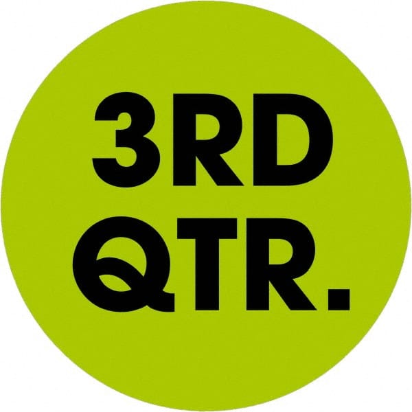 Tape Logic - 2" Long, Fluorescent Green Paper Inventory Labels - For Multi-Use - Exact Tooling