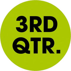 Tape Logic - 2" Long, Fluorescent Green Paper Inventory Labels - For Multi-Use - Exact Tooling