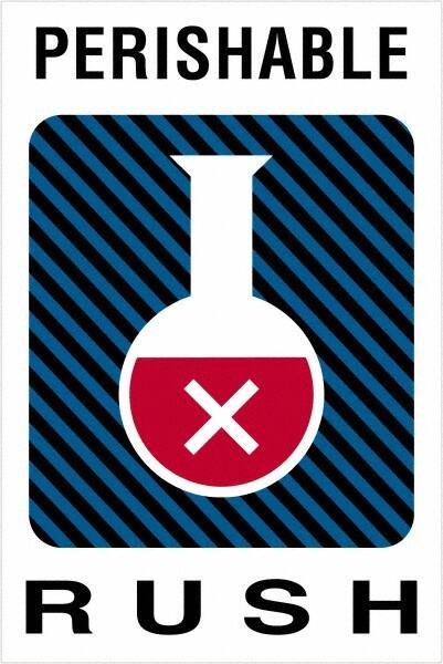 Tape Logic - 6" Long, Assorted Paper Shipping Label - For Multi-Use - Exact Tooling