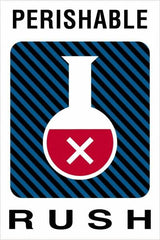 Tape Logic - 6" Long, Assorted Paper Shipping Label - For Multi-Use - Exact Tooling