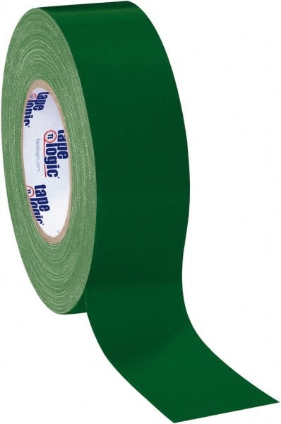 Tape Logic - 2" x 60 Yds Green Duct Tape - 10 mil, Rubber Adhesive - Exact Tooling