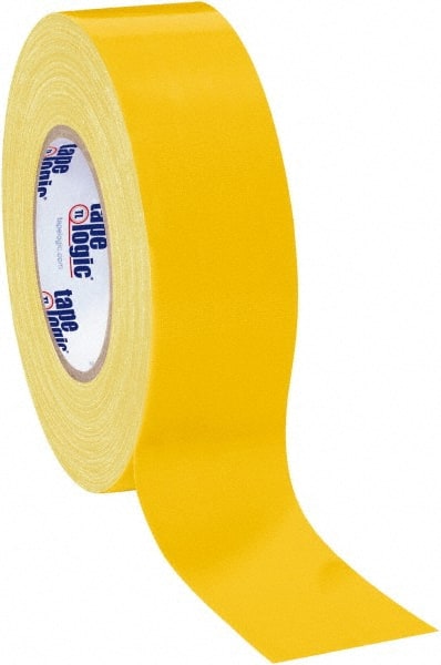 Tape Logic - 2" x 60 Yds Yellow Duct Tape - 10 mil, Rubber Adhesive - Exact Tooling