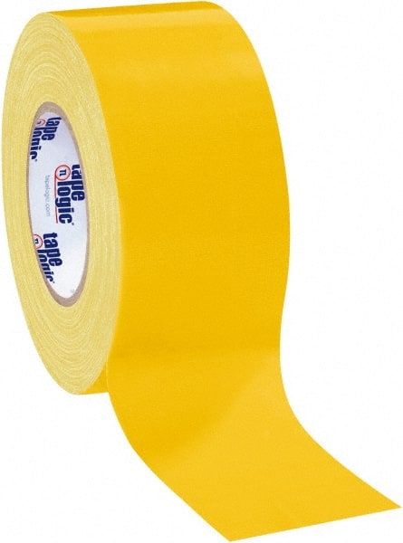 Tape Logic - 3" x 60 Yds Yellow Duct Tape - 11 mil, Rubber Adhesive - Exact Tooling