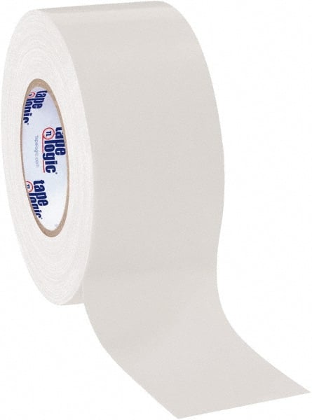 Tape Logic - 3" x 60 Yds White Duct Tape - 10 mil, Rubber Adhesive - Exact Tooling