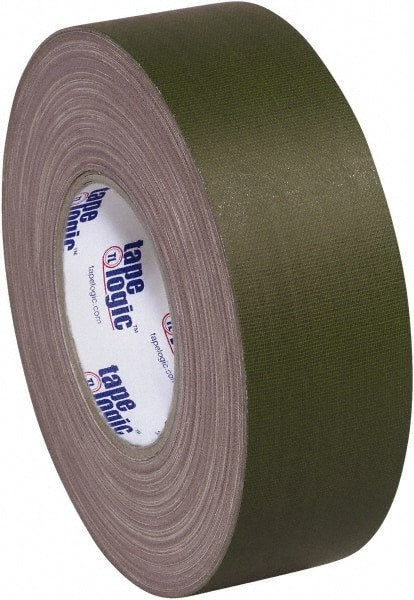 Tape Logic - 2" x 60 Yds Olive Green Gaffers Tape - 11 mil, Rubber Adhesive - Exact Tooling