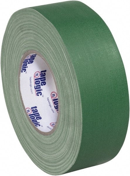 Tape Logic - 2" x 60 Yds Green Gaffers Tape - 11 mil, Rubber Adhesive - Exact Tooling