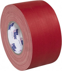 Tape Logic - 4" x 60 Yds Red Gaffers Tape - 11 mil, Rubber Adhesive - Exact Tooling