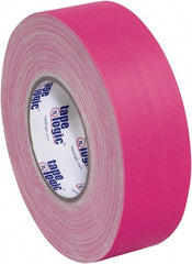 Tape Logic - 2" x 50 Yds Fluorescent Pink Gaffers Tape - 11 mil, Rubber Adhesive - Exact Tooling