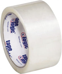 Tape Logic - 2" x 55 Yd Clear Hot Melt Adhesive Packaging Tape - Polypropylene Film Backing, 2.2 mil Thick - Exact Tooling