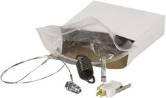 Made in USA - 24" Wide, Portable Shrink Wrap System - Contains Sealing Pad, 5-3 Mil PTFE Glass Cloth Tape for Sealing Arm, 3-10 Mil PTFE Glass Cloth Tape Strips for Sealing Pad Replacement, Wire, Micro Switch, Arm Swing, Fuse - Exact Tooling
