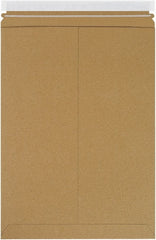 Made in USA - 18" Long x 13" Wide Peel-Off Self-Seal Flat Mailer - Kraft - Exact Tooling