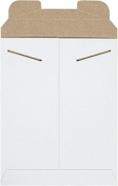 Made in USA - 11-1/2" Long x 9" Wide Regular Flat Mailer - White - Exact Tooling