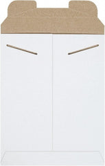 Made in USA - 11-1/2" Long x 9" Wide Regular Flat Mailer - White - Exact Tooling