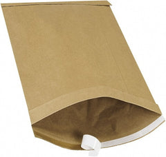 Made in USA - 16" Long x 10-1/2" Wide Peel-Off Self-Seal Padded Mailer - Kraft - Exact Tooling