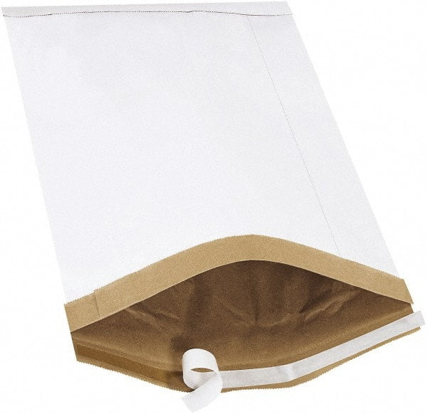 Made in USA - 20" Long x 14-1/4" Wide Peel-Off Self-Seal Padded Mailer - White - Exact Tooling