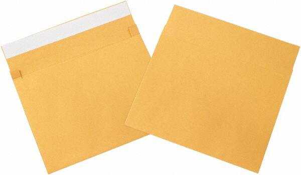 Made in USA - 15" Long x 10" Wide Peel-Off Self-Seal Natural Kraft Envelope - Kraft - Exact Tooling