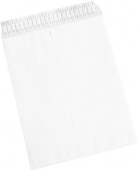 Made in USA - 15-1/2" Long x 12" Wide Peel-Off Self-Seal White Catalog Envelope - White - Exact Tooling