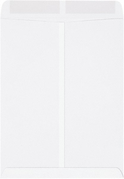 Made in USA - 13" Long x 10" Wide Gummed Flap White Catalog Envelope - White - Exact Tooling