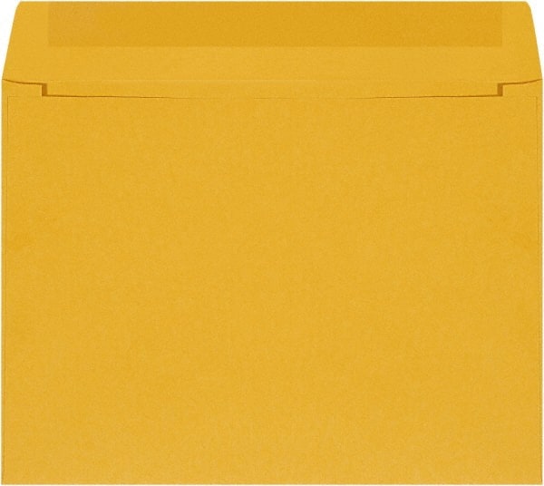 Made in USA - 9" Long x 12" Wide Gummed Flap Kraft Catalog Envelope - Kraft - Exact Tooling