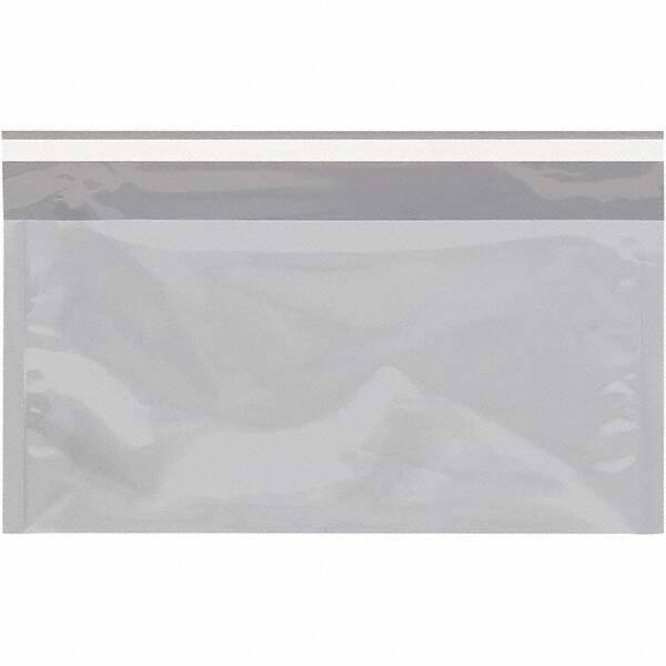 Value Collection - 10-1/4" Long x 6-1/4" Wide Peel-Off Self-Seal Metallic Mailer - Silver - Exact Tooling