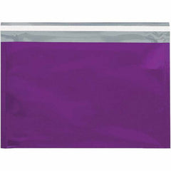 Value Collection - 12-3/4" Long x 9-1/2" Wide Peel-Off Self-Seal Metallic Mailer - Purple - Exact Tooling
