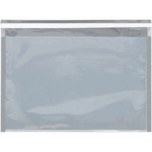 Value Collection - 12-3/4" Long x 9-1/2" Wide Peel-Off Self-Seal Glamour Mailer - Translucent Silver - Exact Tooling
