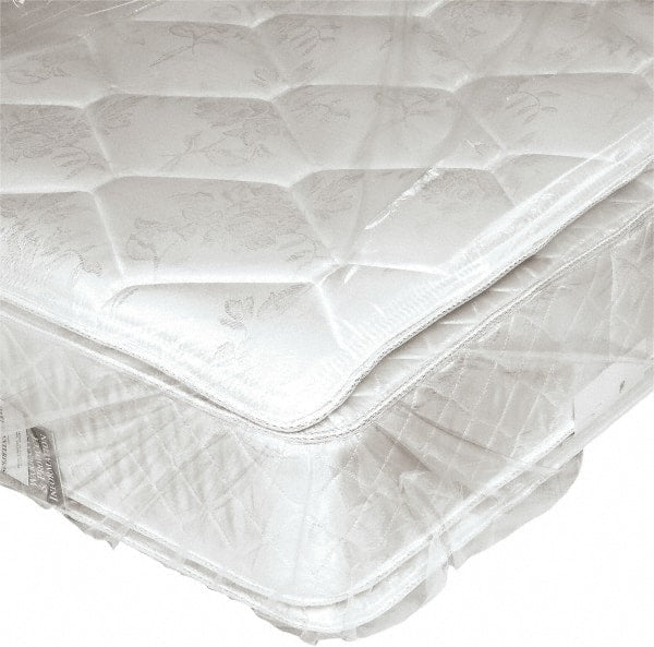 Made in USA - 84" Long x 46" Wide Polyethylene Plastic Film - Clear, Roll, 200 Piece - Exact Tooling