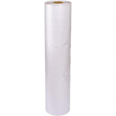 Made in USA - 24" Long x 40" Wide x 72" High Pallet Cover - Clear, Case, 100 Piece - Exact Tooling