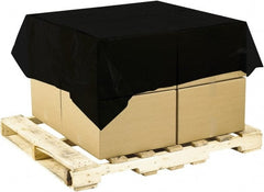 Made in USA - 60" Long x 60" Wide Top Sheet - Black, Case, 250 Piece - Exact Tooling