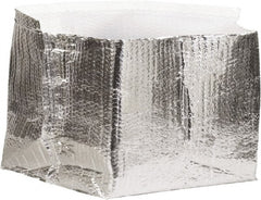 Made in USA - 12" Long x 12" Wide x 6" High x 3/16" Thick Box Liner - Silver, Case - Exact Tooling