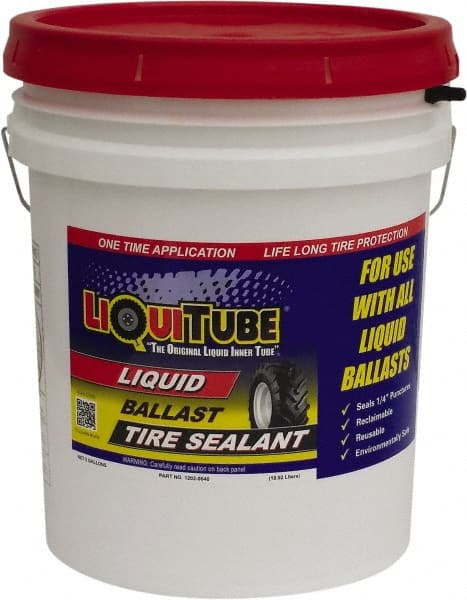 LiquiTube - Liquid Ballast Tire Sealant - 5 Gal - Exact Tooling