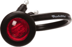 Truck-Lite - 3/4" Long, Red LED Marker Clearance - 12 Volts, Includes LED Light, Grommet - Exact Tooling