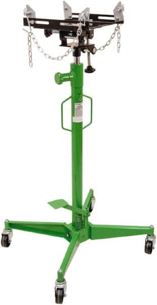 OEM Tools - 1,100 Lb Capacity Transmission Jack - 47 to 77" High - Exact Tooling