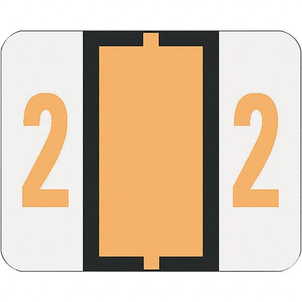 SMEAD - 1-1/2" Long, White File Folder Label - For File Folders - Exact Tooling