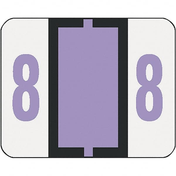 SMEAD - 1-1/2" Long, White File Folder Label - For File Folders - Exact Tooling