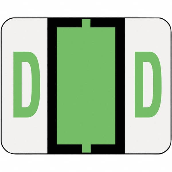 SMEAD - 1-1/2" Long, White File Folder Label - For File Folders - Exact Tooling