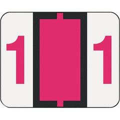 SMEAD - 1-1/2" Long, White File Folder Label - For File Folders - Exact Tooling