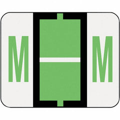 SMEAD - 1-1/2" Long, White File Folder Label - For File Folders - Exact Tooling