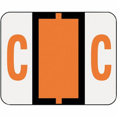 SMEAD - 1-1/2" Long, White File Folder Label - For File Folders - Exact Tooling