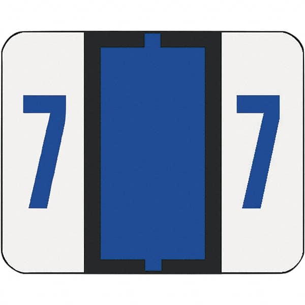 SMEAD - 1-1/2" Long, White File Folder Label - For File Folders - Exact Tooling