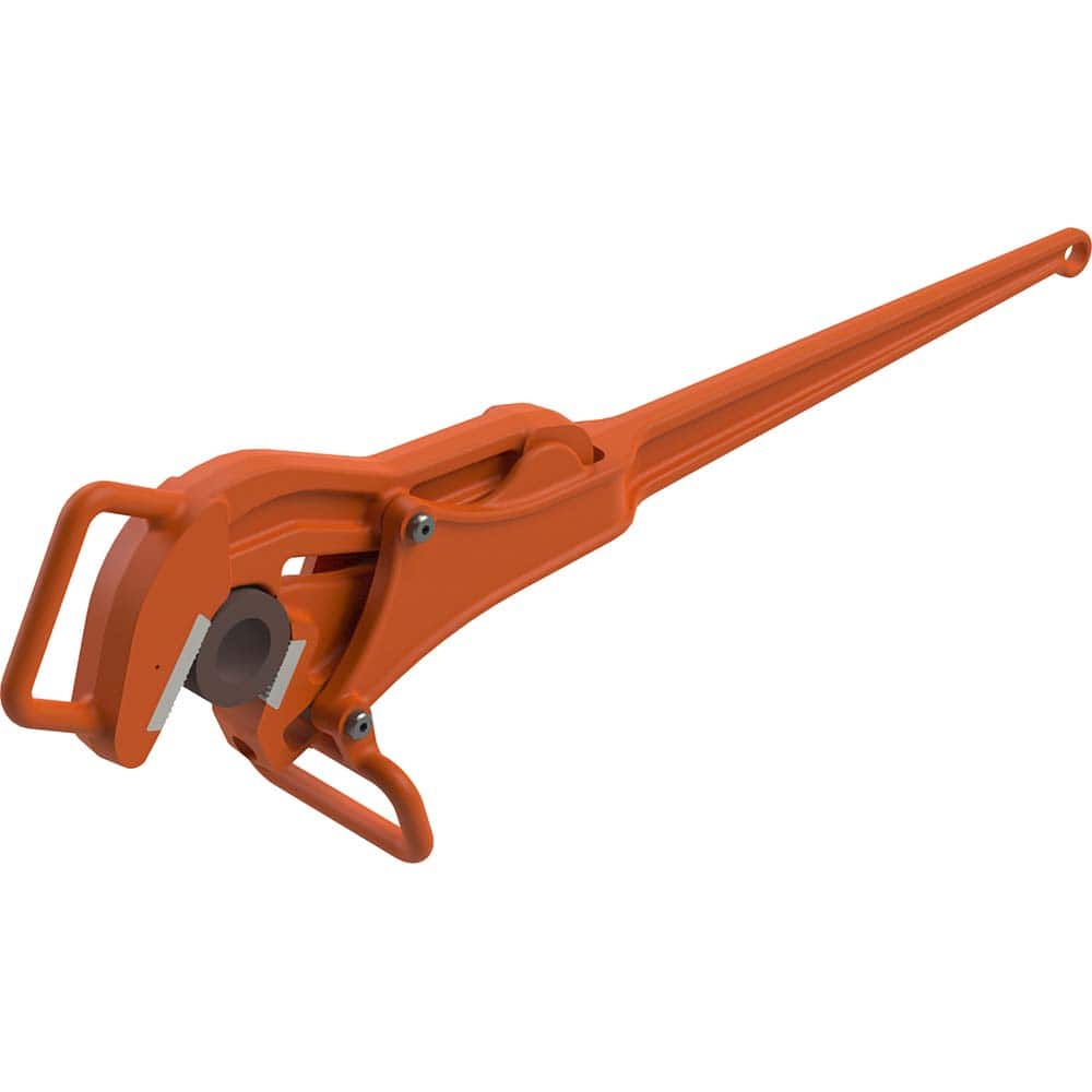 Petol - Pipe Wrenches; Type: Pipe Wrench ; Maximum Pipe Capacity (Inch): 6.5 ; Overall Length (Inch): 33 ; Material: Steel - Exact Tooling