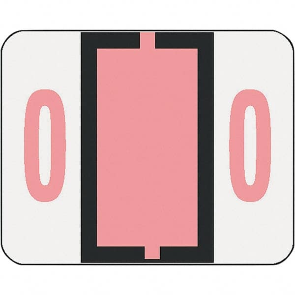 SMEAD - 1-1/2" Long, White File Folder Label - For File Folders - Exact Tooling