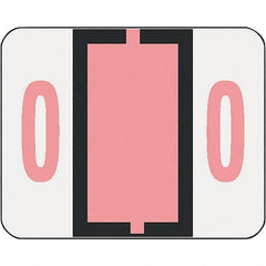 SMEAD - 1-1/2" Long, White File Folder Label - For File Folders - Exact Tooling