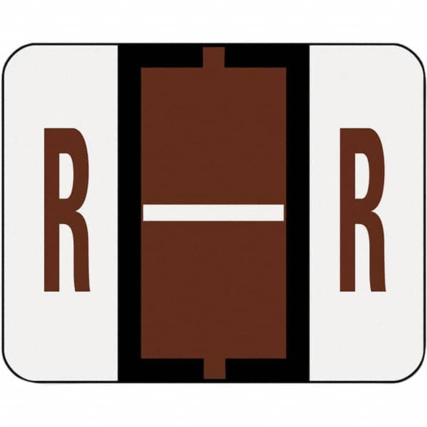 SMEAD - 1-1/2" Long, White File Folder Label - For File Folders - Exact Tooling