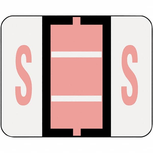 SMEAD - 1-1/2" Long, White File Folder Label - For File Folders - Exact Tooling