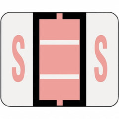 SMEAD - 1-1/2" Long, White File Folder Label - For File Folders - Exact Tooling