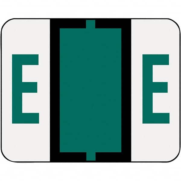 SMEAD - 1-1/2" Long, White File Folder Label - For File Folders - Exact Tooling