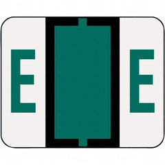 SMEAD - 1-1/2" Long, White File Folder Label - For File Folders - Exact Tooling