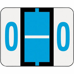 SMEAD - 1-1/2" Long, White File Folder Label - For File Folders - Exact Tooling