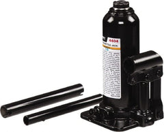 Sunex Tools - 4 Ton Capacity Bottle Jack - 7.6" to 14.7" High, 4.33" Long x 4.06" Wide Base - Exact Tooling
